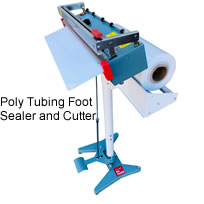 Poly Tubing Impulse foot Sealer and cutter